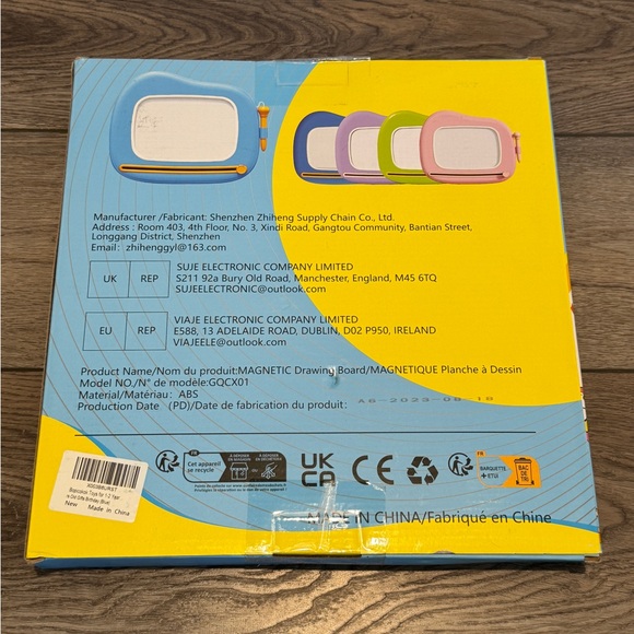 Magnetic Drawing Board for Kids - Blue - Picture 2 of 7